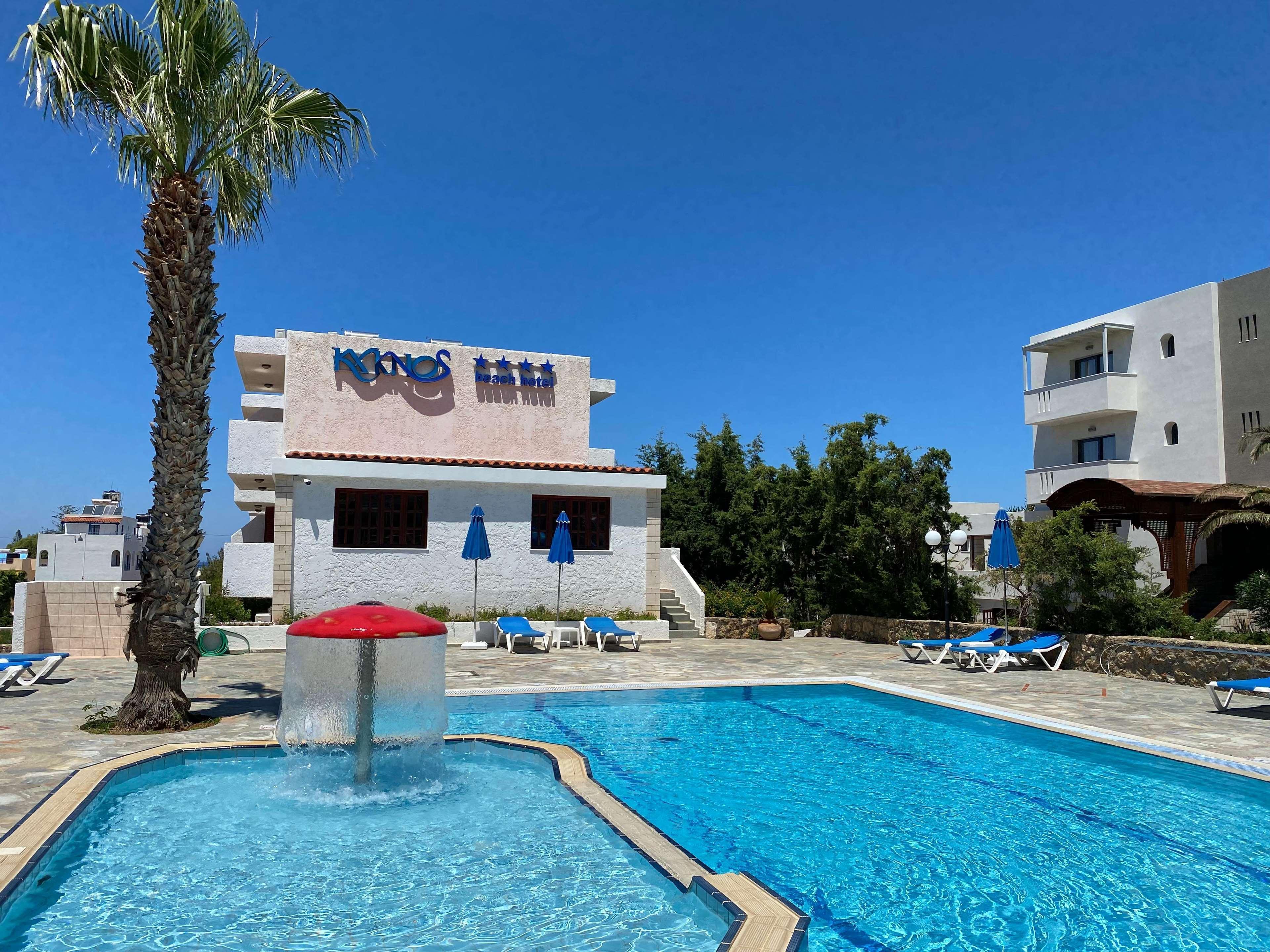 Cooee Kyknos Beach Hotel & Bungalows Malia  Exterior photo